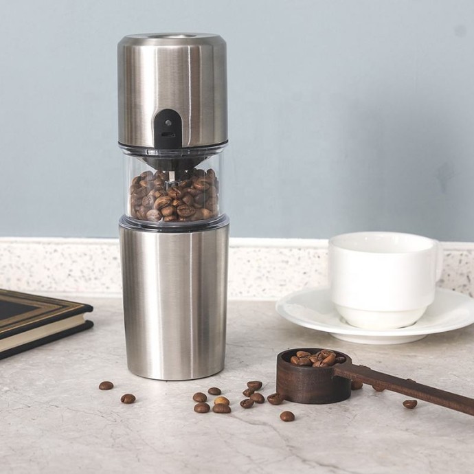 Lightweight USB Rechargeable Electric Coffee Grinder