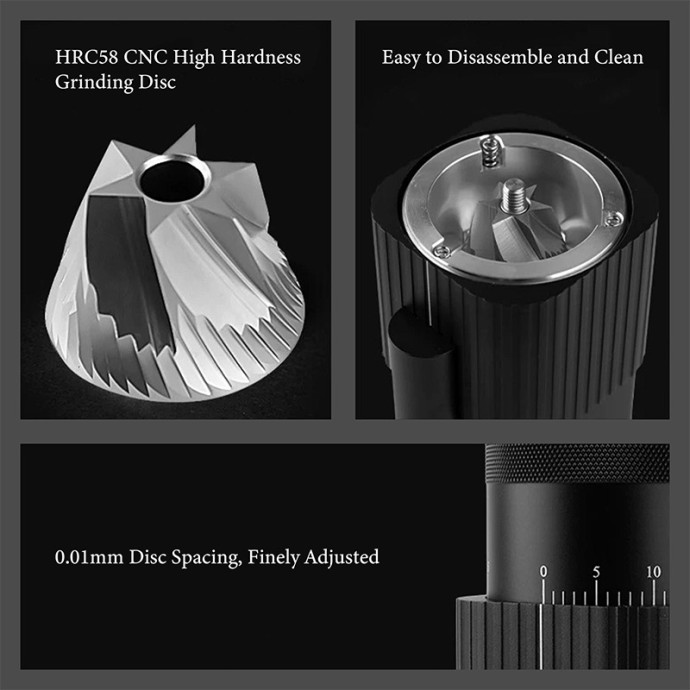 Electric single-dose espresso grinder