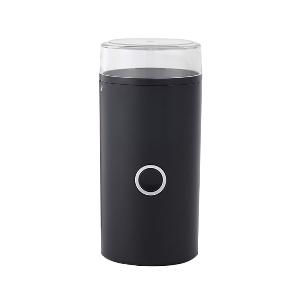 Black electric coffee grinder