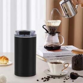 Black multifunctional electric coffee grinder