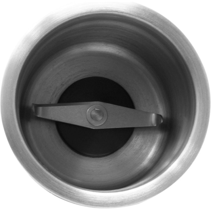 Black stainless steel electric coffee and spice grinder