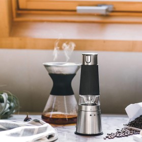 Simple and compact handheld electric coffee grinder
