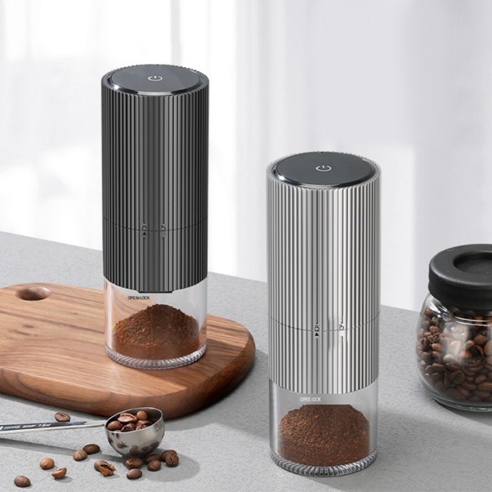 Smart Power Display Electric Coffee Bean Grinder