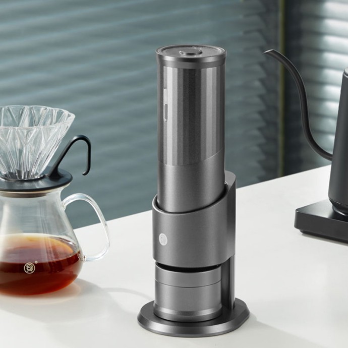 Portable Adjustable Electric Burr Coffee Grinder