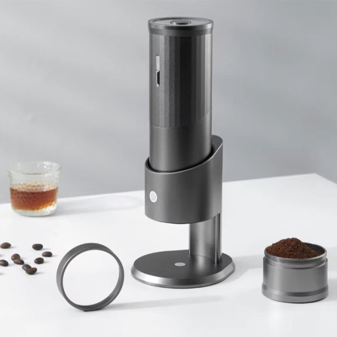 Portable Adjustable Electric Burr Coffee Grinder