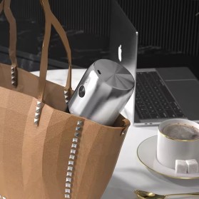 USB Rechargeable Flat Wheel Adjustable Coffee Grinder
