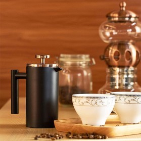 Portable and durable single-serve French press
