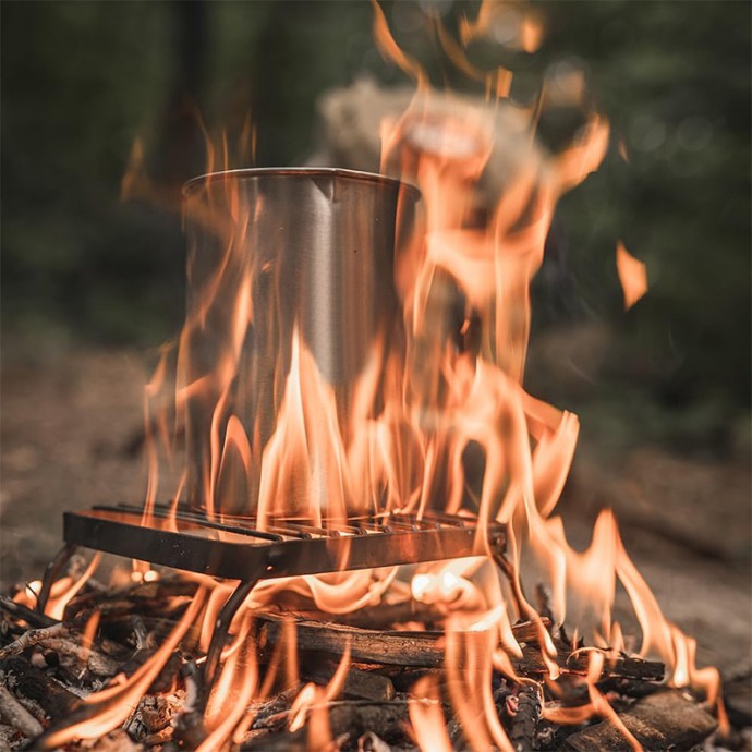 Stainless Steel French Press for School and Camping