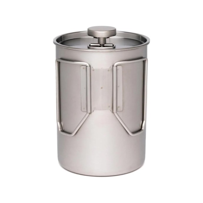 Stainless Steel French Press for School and Camping