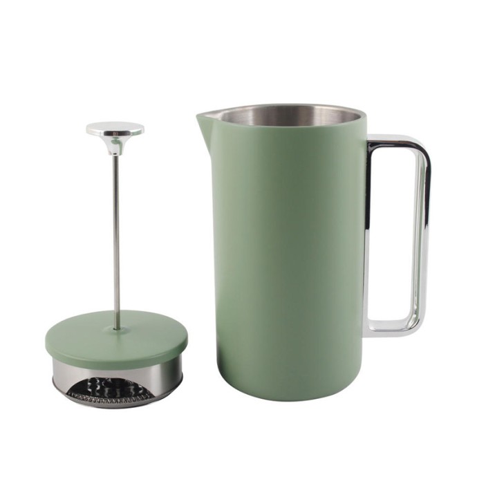 Double-Wall Stainless Steel French Press Coffee Maker