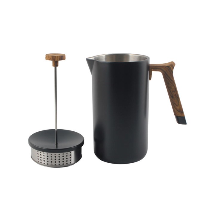 Portable double-walled filter coffee maker