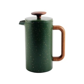 Green Stainless Steel French Press Coffee Maker