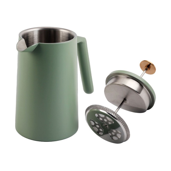 Modern luxury portable press coffee maker