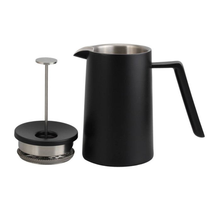 Large capacity black filter coffee maker