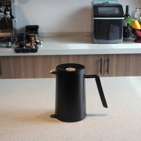 Large capacity black filter coffee maker