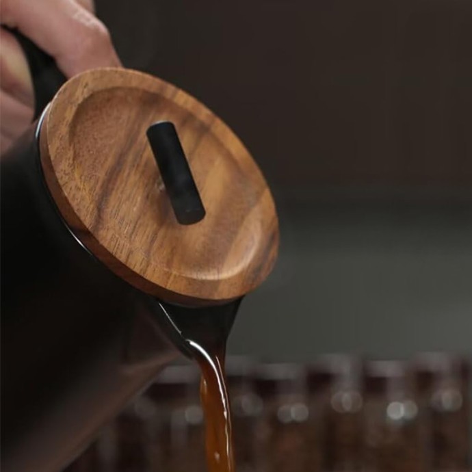 Ceramic French Press Coffee Maker
