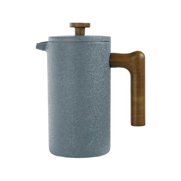 Solid wood handle heat-insulated filter coffee maker