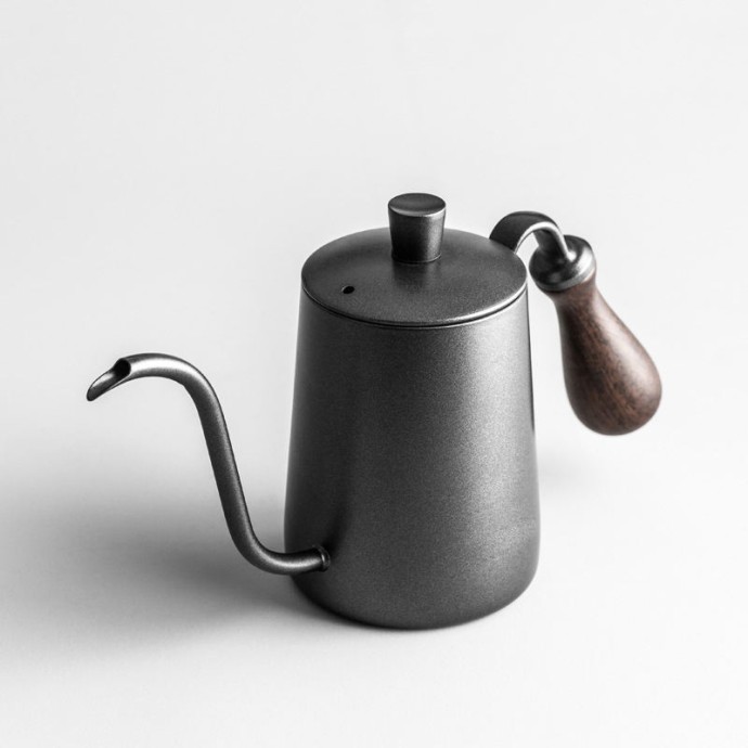 Household stainless steel gooseneck coffee pot