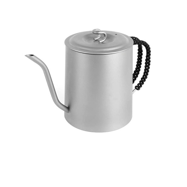 Handmade Titanium Gooseneck Coffee Kettle