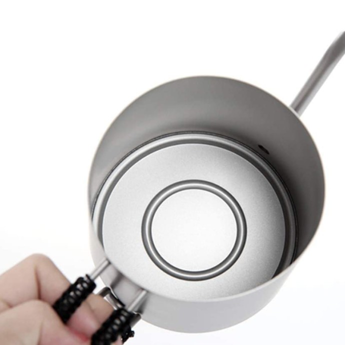 Handmade Titanium Gooseneck Coffee Kettle