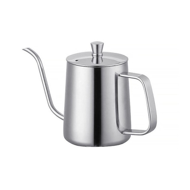 Classic Stainless Steel Thin Spout Gooseneck Coffee Pot