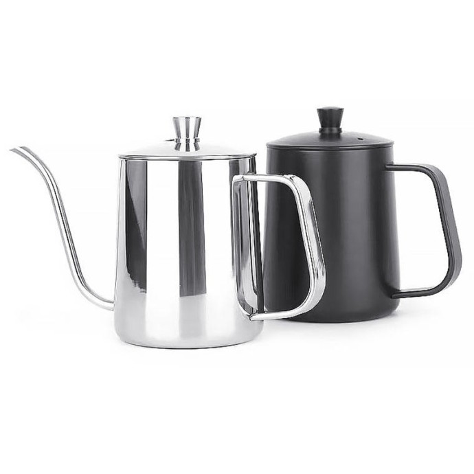 Classic Stainless Steel Thin Spout Gooseneck Coffee Pot