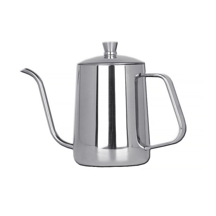 Classic Stainless Steel Thin Spout Gooseneck Coffee Pot
