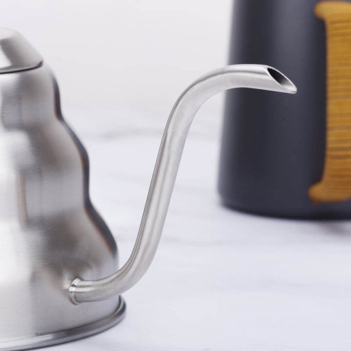 Stainless steel gooseneck drip 1.2L coffee pot