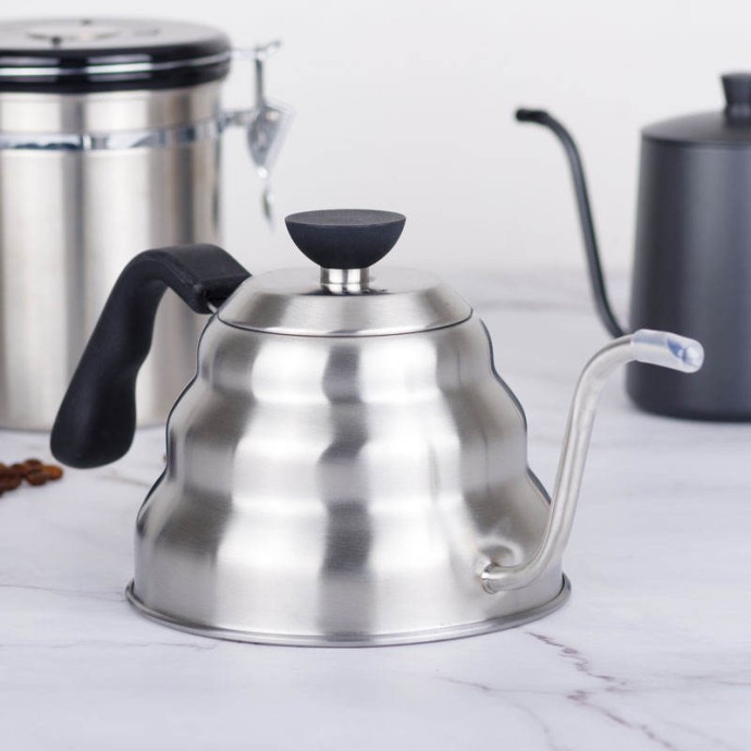 Stainless steel gooseneck drip 1.2L coffee pot