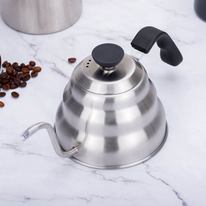 Stainless steel gooseneck drip 1.2L coffee pot