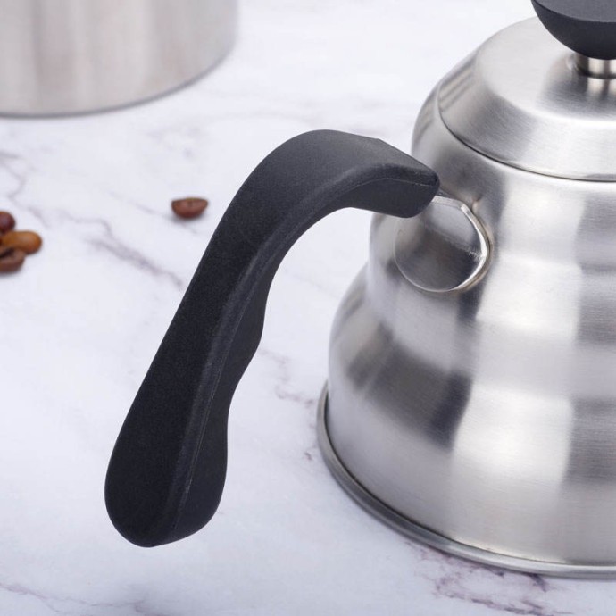 Stainless steel gooseneck drip 1.2L coffee pot