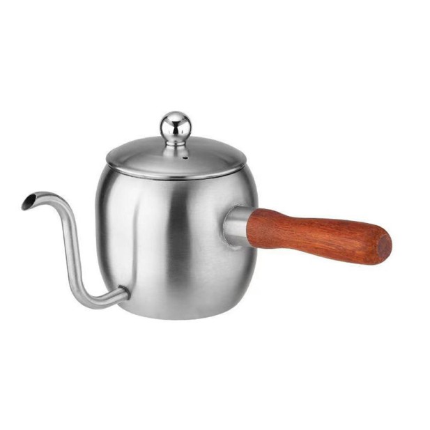 Stainless steel gooseneck hand drip coffee maker