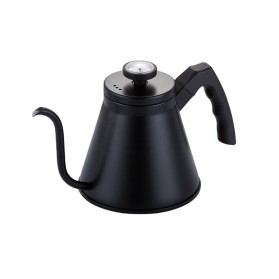 Wooden handle hand-poured coffee pot