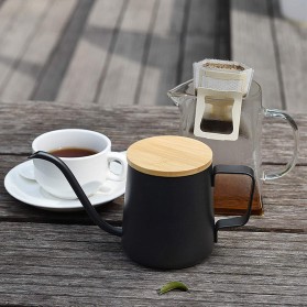 Stainless Steel Travel Coffee Maker with Lid