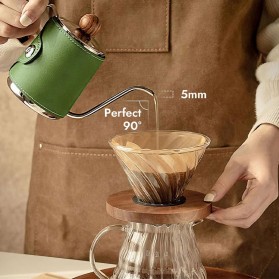 Meadow Green 304 Stainless Steel Goose Coffee Pot