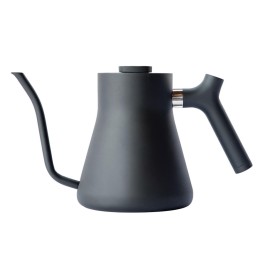 Matte Black Stainless Steel Goose Coffee Pot