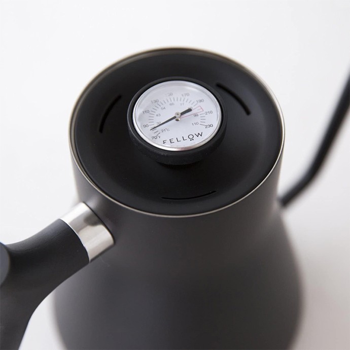 Matte Black Stainless Steel Goose Coffee Pot