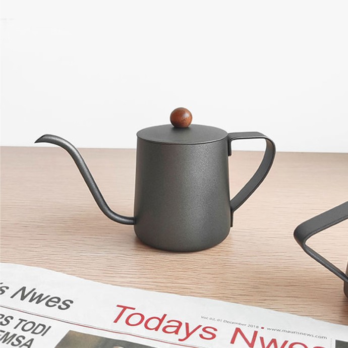 High-quality portable pour-over gooseneck coffee and tea kettle