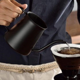 Matte Black Gooseneck Drip Coffee Maker