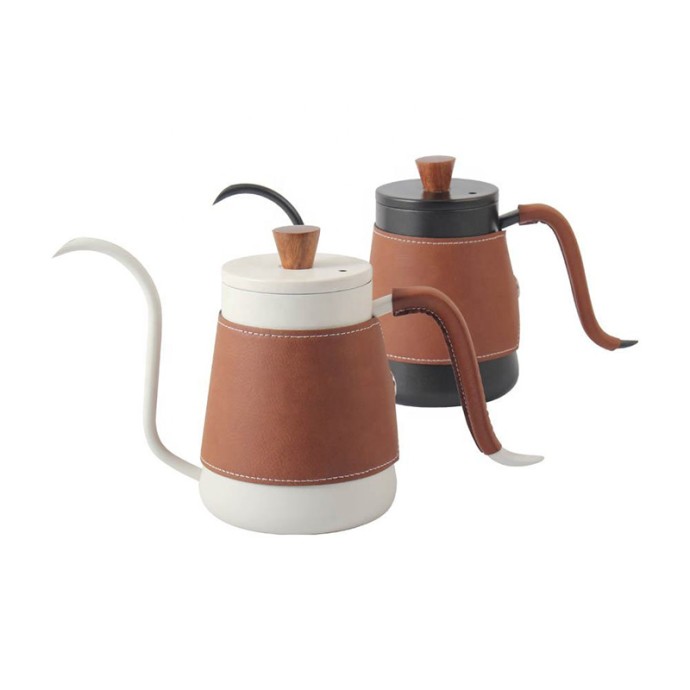 Modern luxury gooseneck spout drip coffee pot