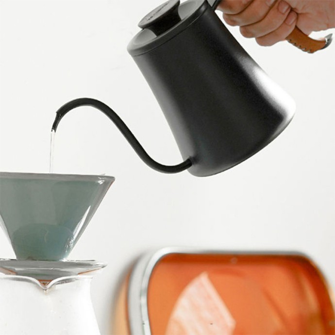 Travel portable gooseneck drip coffee maker