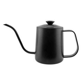 Stainless steel gooseneck hand pour over coffee pot