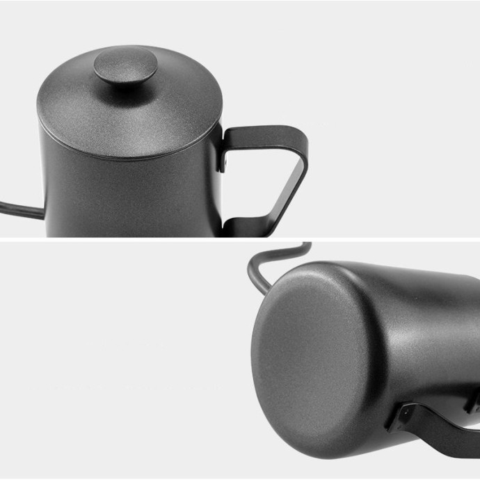Stainless steel gooseneck hand pour over coffee pot