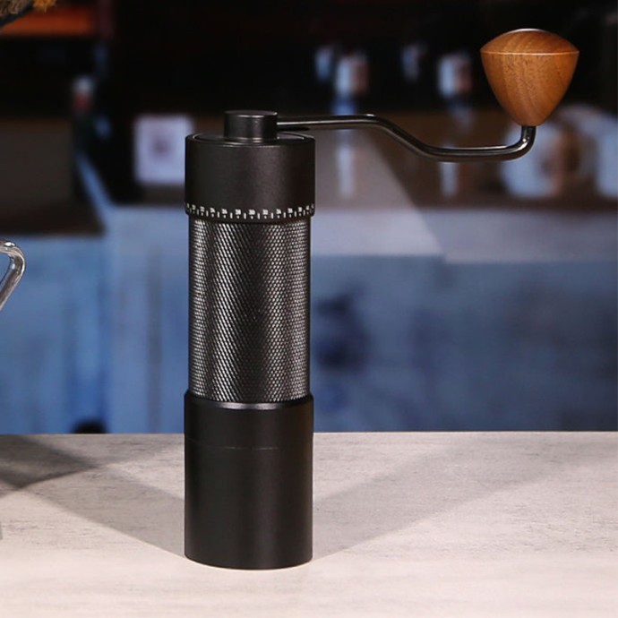 Modern portable manual coffee grinder