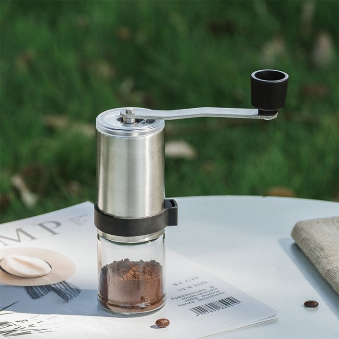 Crank Handle Portable Manual Coffee Grinder