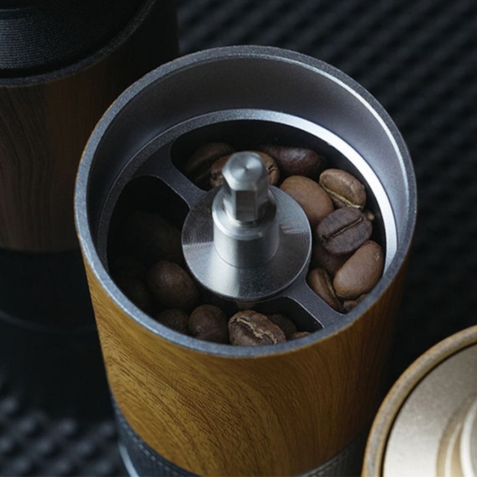 Modern environmentally friendly manual coffee grinder