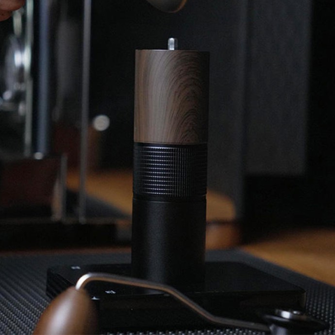 Modern environmentally friendly manual coffee grinder