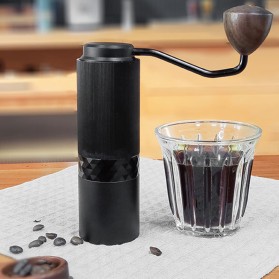 Dust-proof and leak-proof manual coffee grinder