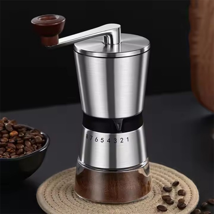 Professional Manual Adjustable Coffee and Tea Grinder