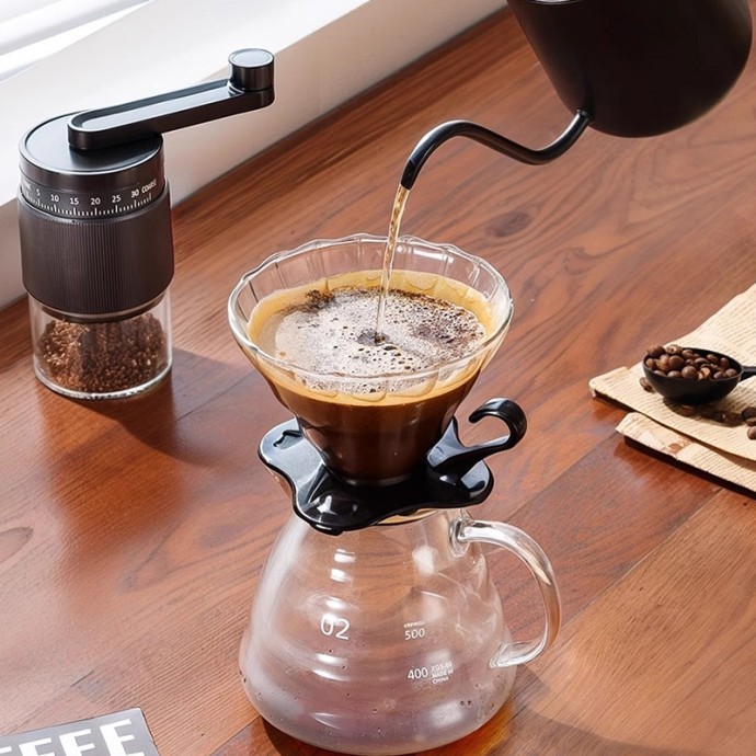Premium Adjustable Manual Coffee Grinder